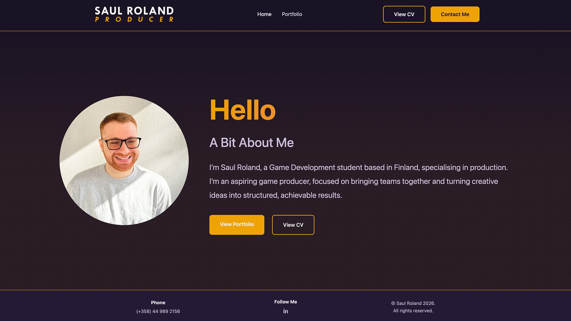 Portfolio Website - Image 1